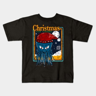 Cthulhu Christmas Kids T-Shirt